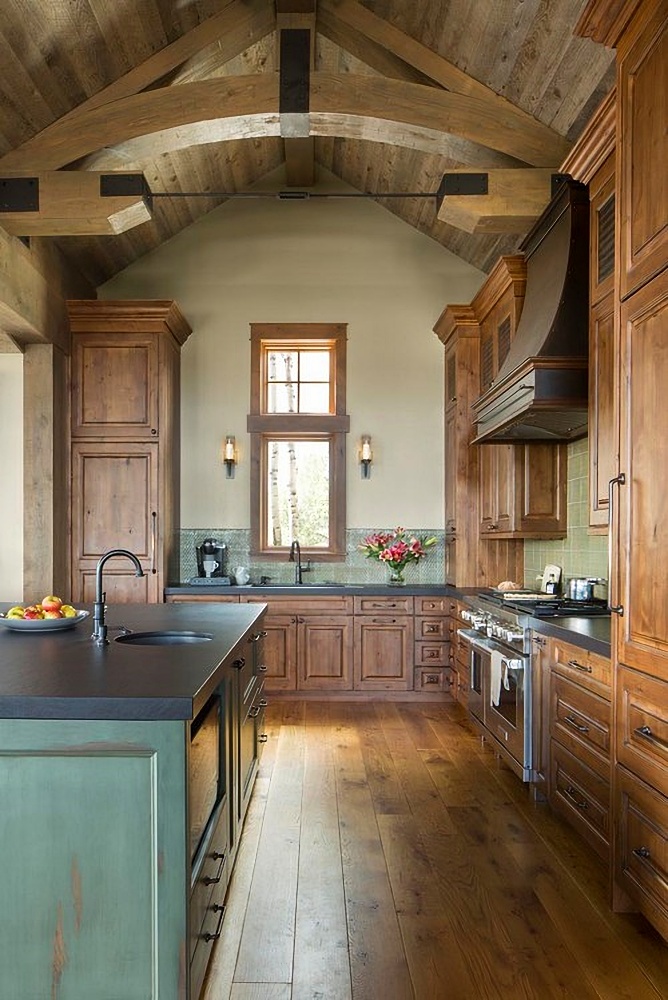 See a Rustic Colorado Ranch Home with an Amazing Staircase -