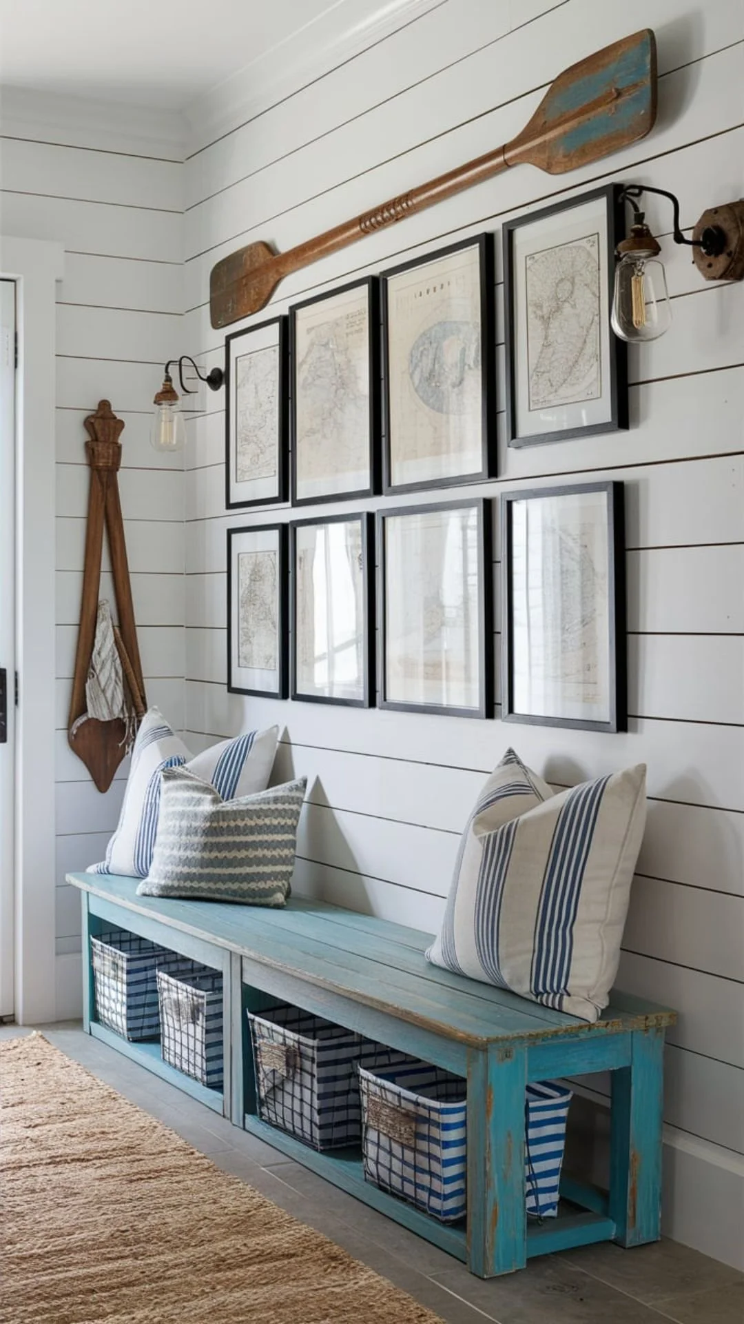 Shore to Door: Stunning Coastal Entryway Ideas That Make Every Day Feel Like a Beach Day — Coastal Cottage by Celeste