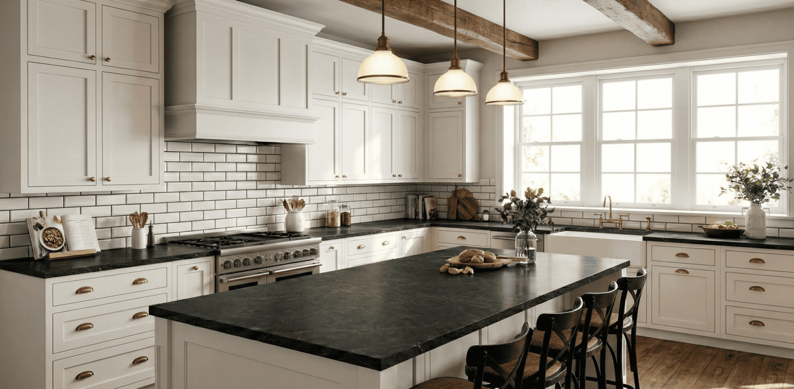 What Color Cabinets Go With Black Countertops? Design Guide