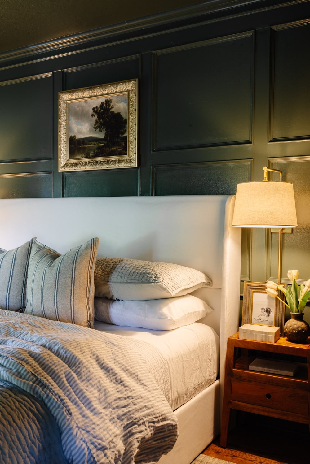 Why an Olive Green Bedroom Might Be the Best Color for You - Bless'er House