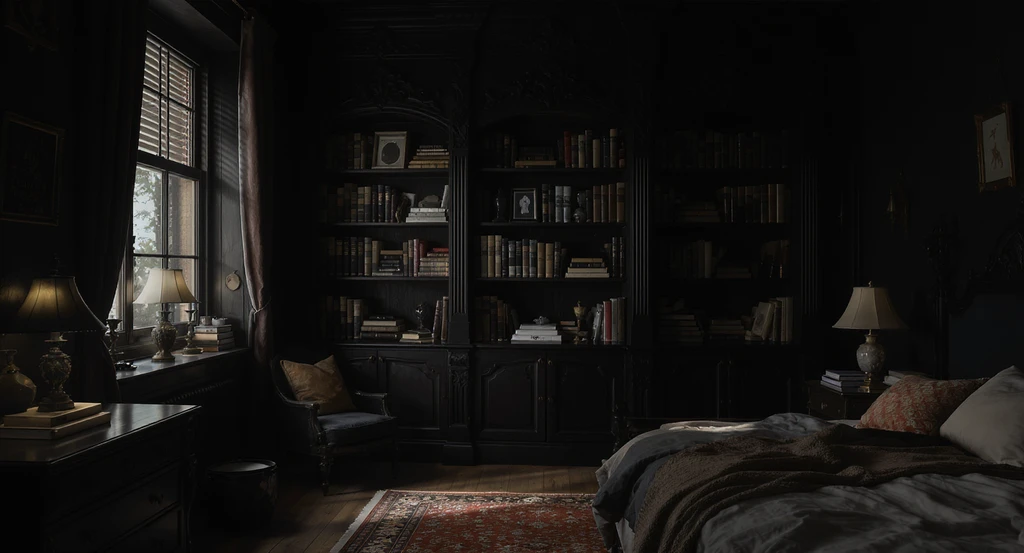 10 Dark Academia Bedroom Decor Ideas Inspired by Moody Color Palettes