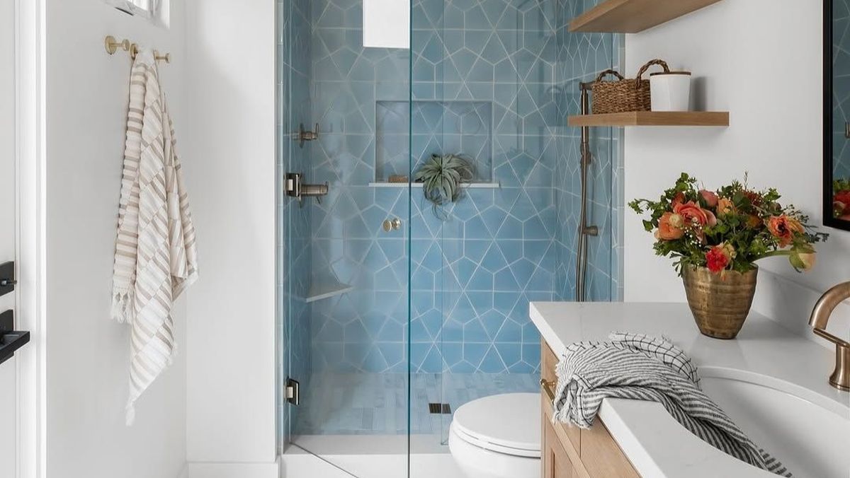 10 Shower Tile Designs I'm Choosing Instead of Subway Tile This Year