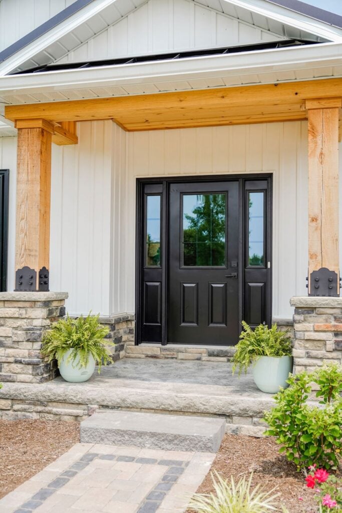12 Black Front Door Ideas for a Modern Home Entryway
