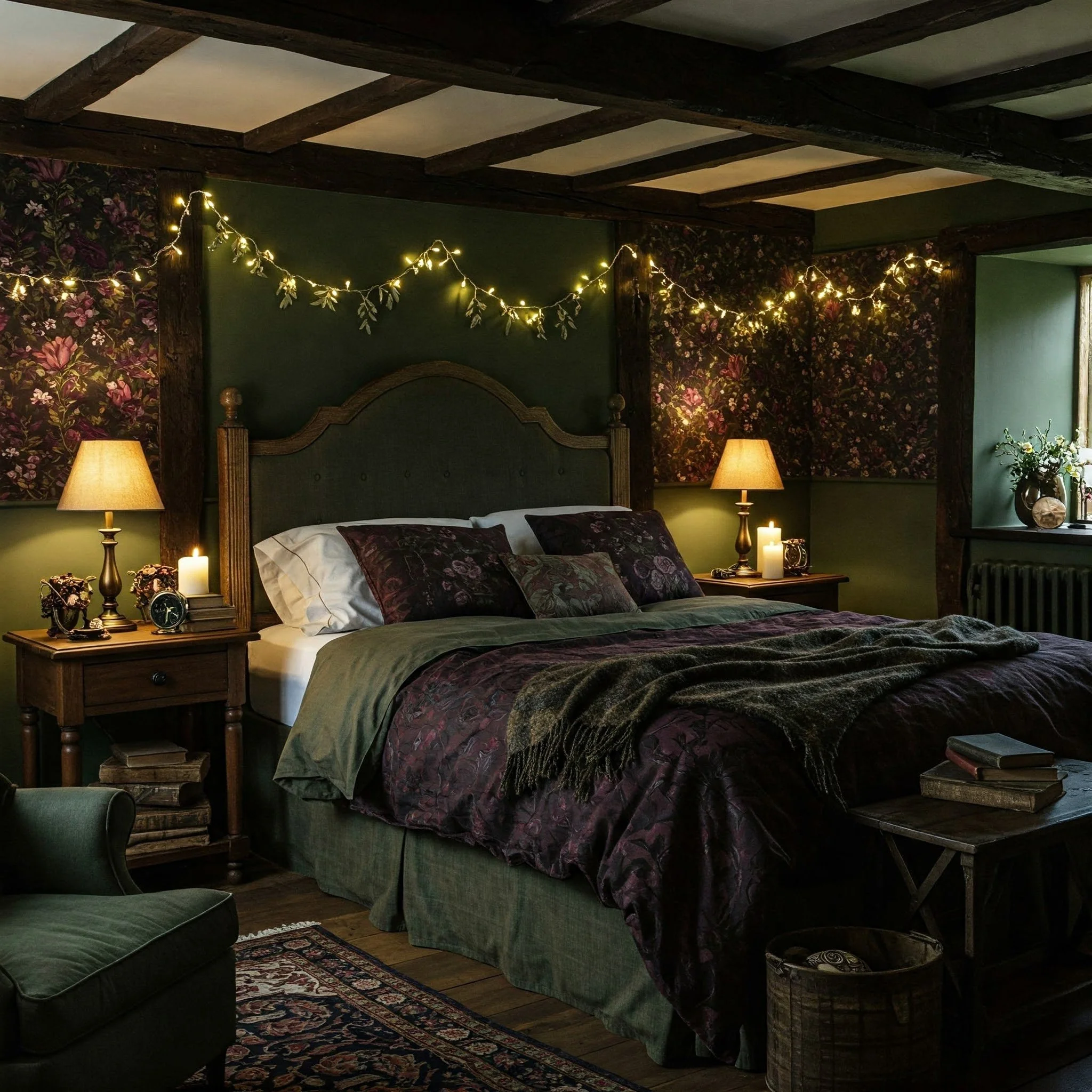 15 Dark Cottagecore Bedroom Ideas for a Cozy Retreat