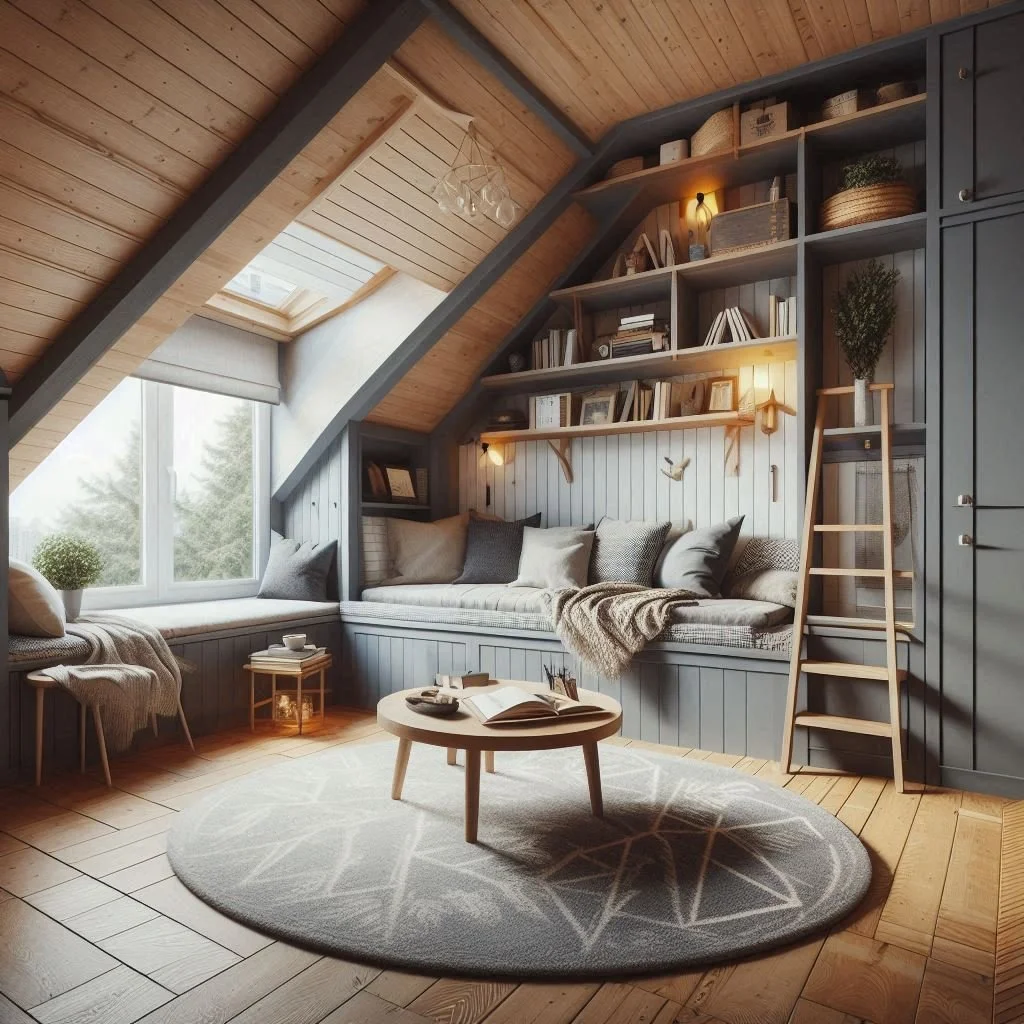 15 Low Ceiling Small Attic Room Ideas for Space