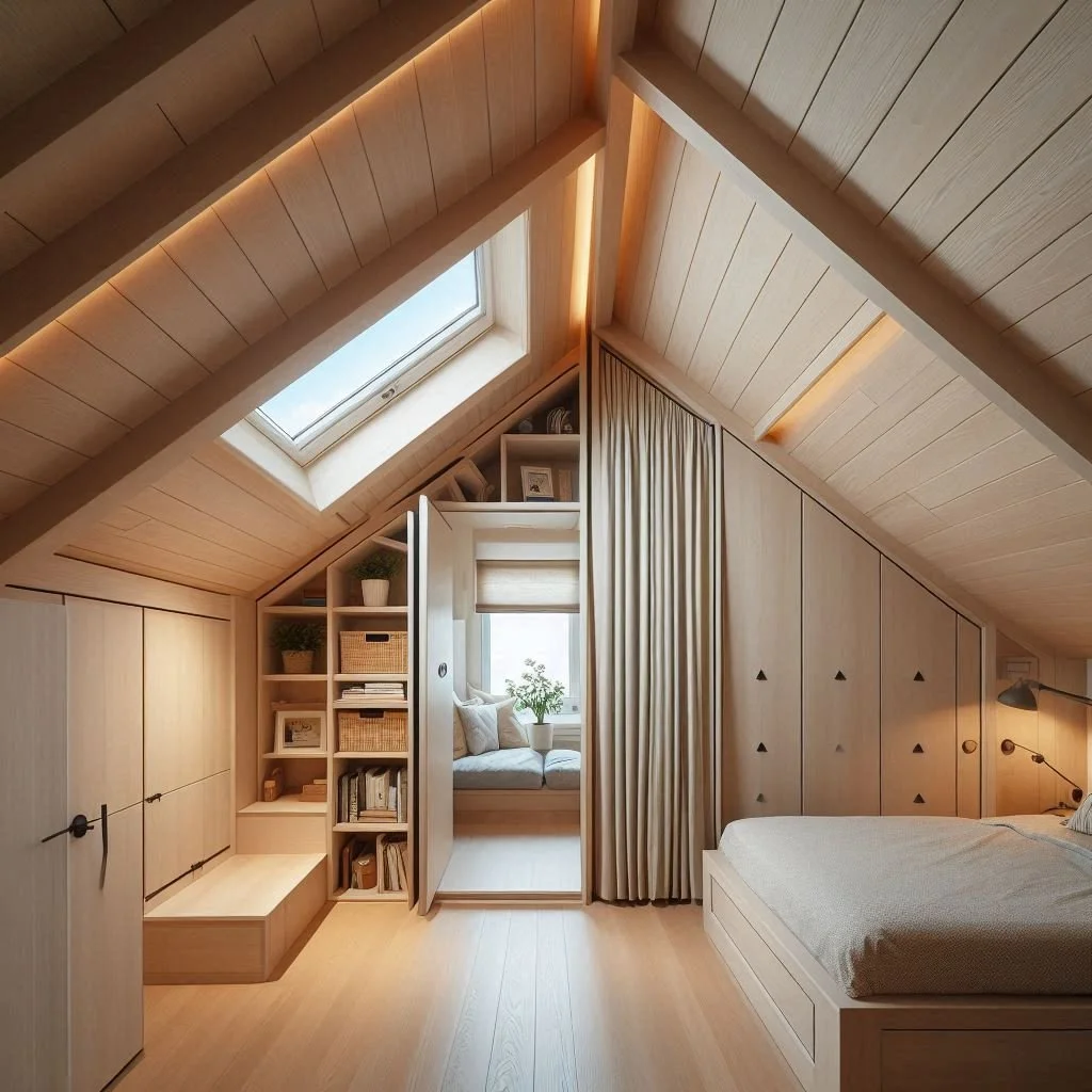 15 Low Ceiling Small Attic Room Ideas for Space