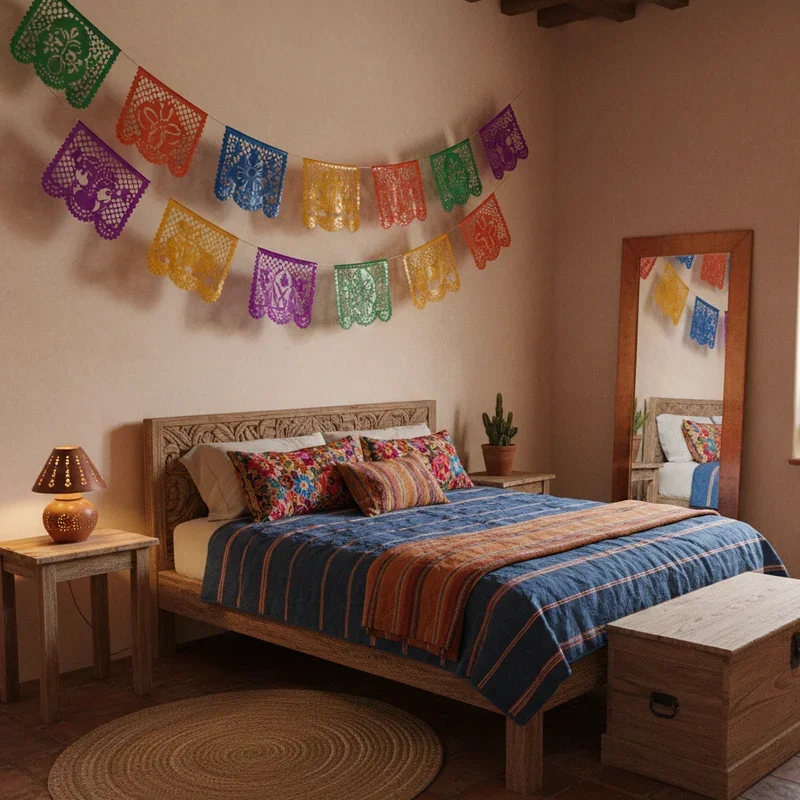 15 Mexican Bedroom Ideas for Colorful and Warm Interiors