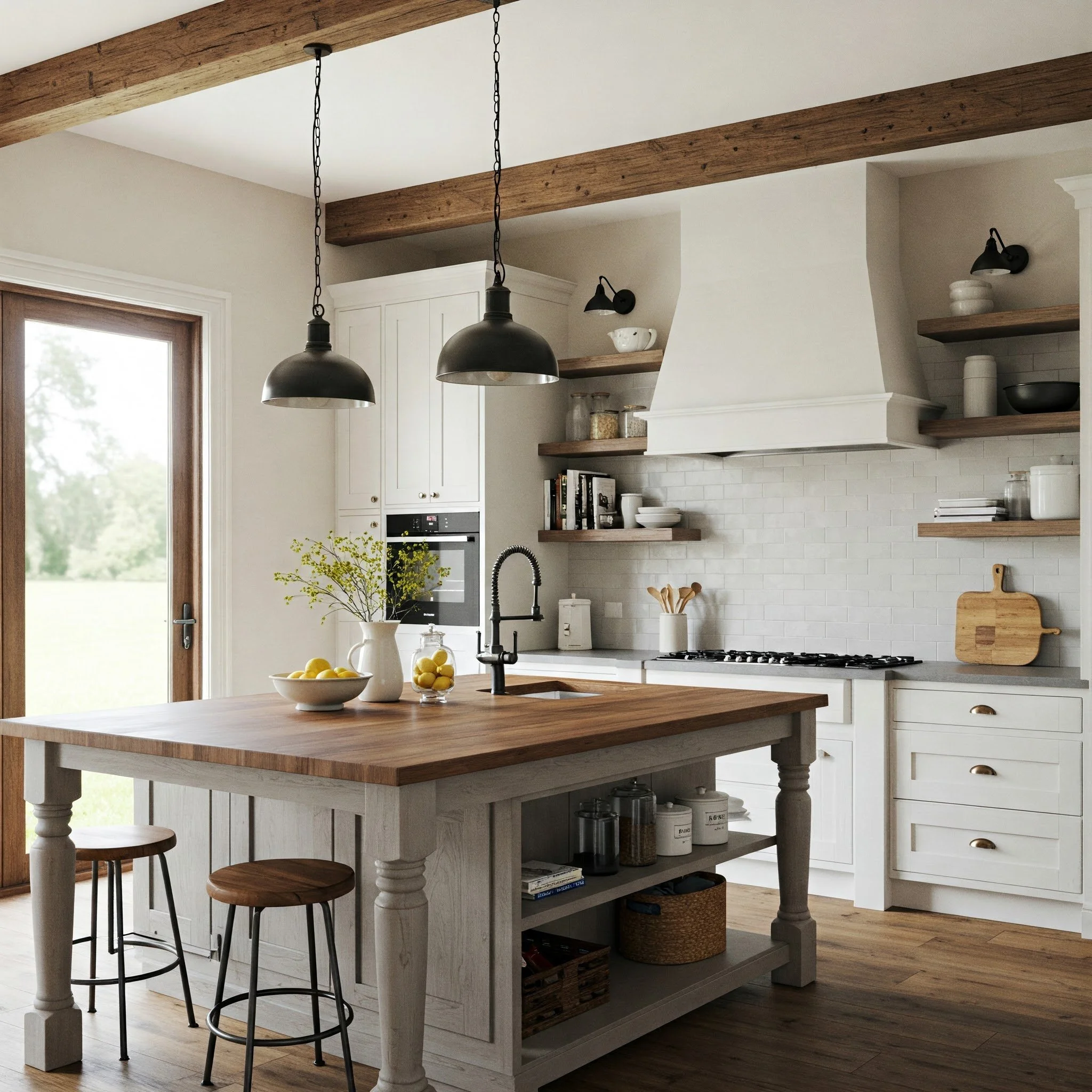 15 Modern Farmhouse Kitchen Ideas You'll Love