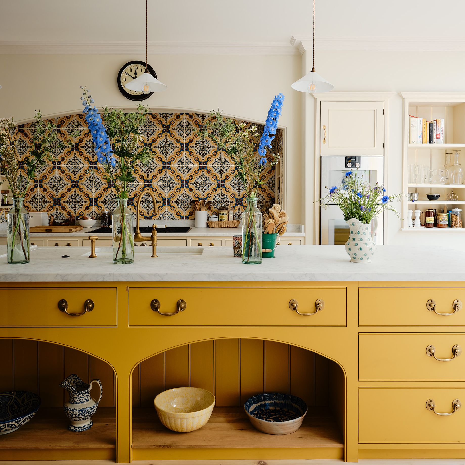 15 yellow kitchen ideas to bring some sunshine indoors | House & Garden