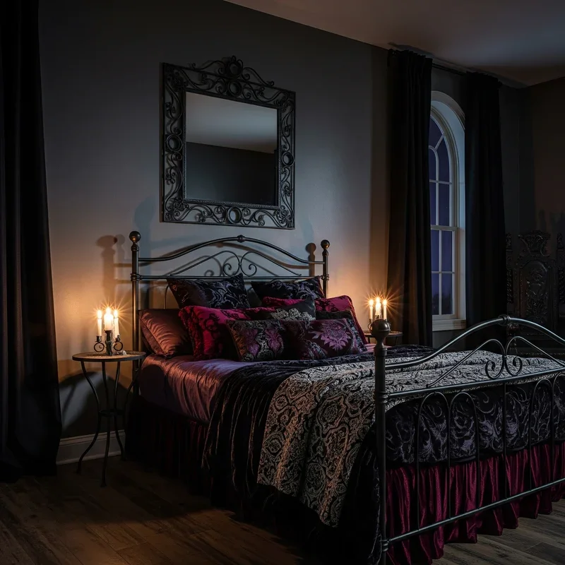 16 Gothic Bedroom Ideas for a Dark and Elegant Look