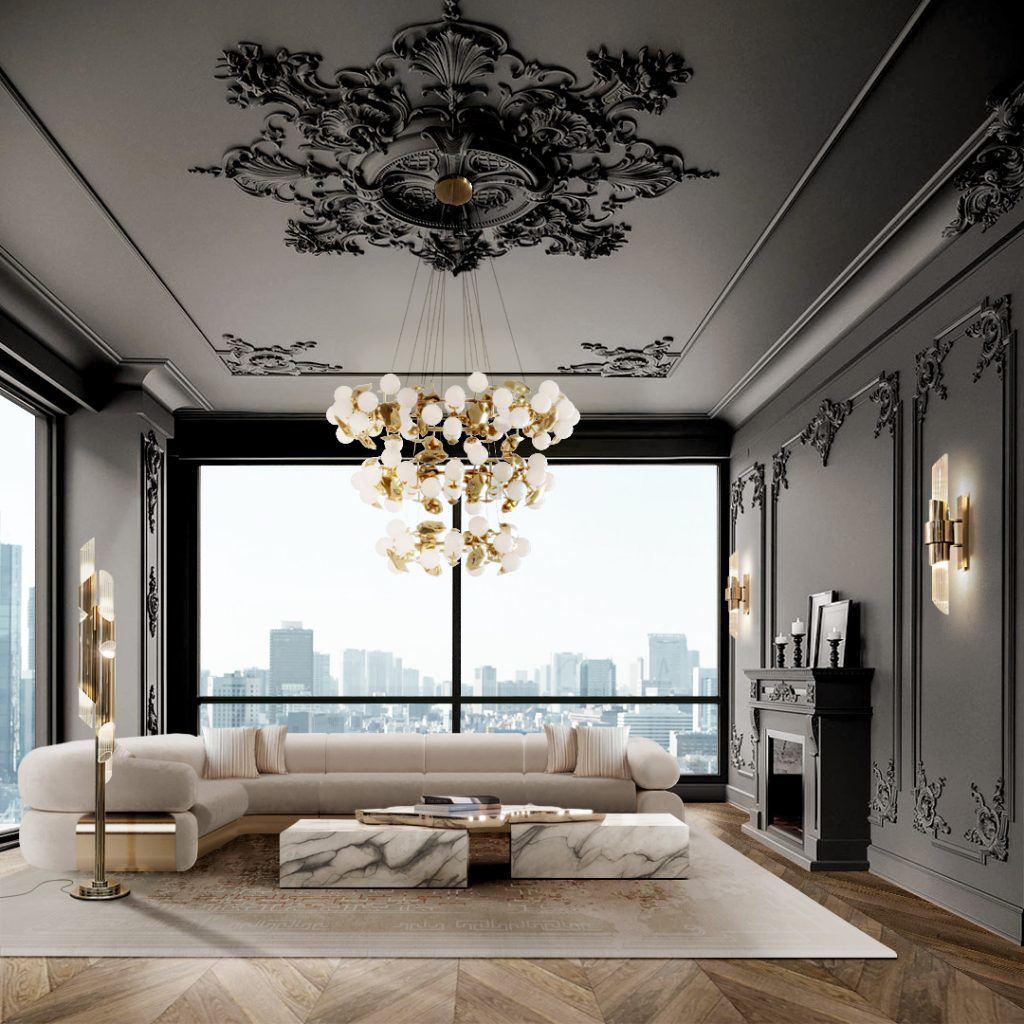 20 Black Inspirations for Modern Living Rooms