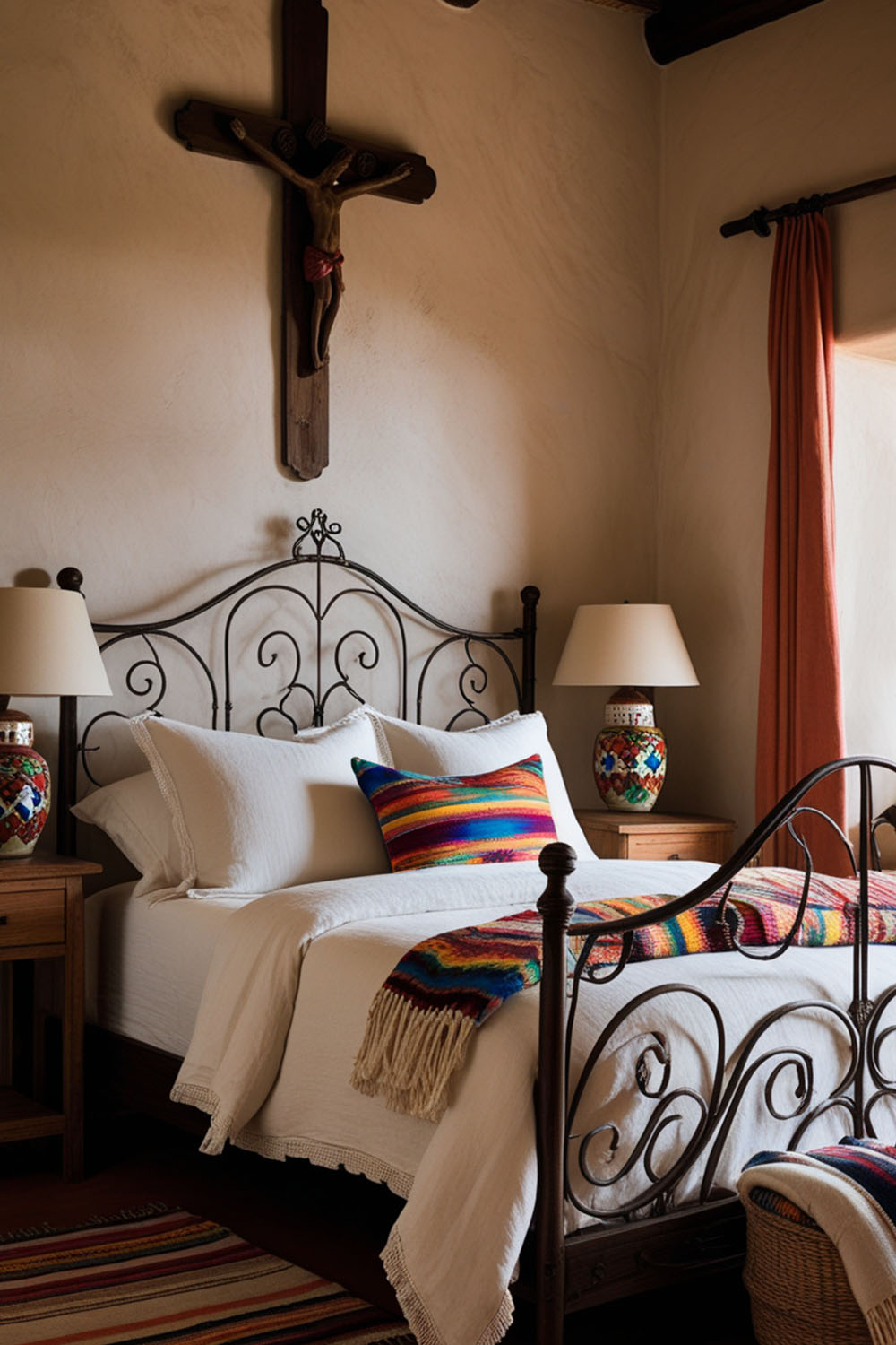 20 Simple Mexican Bedroom Ideas for a Cozy Retreat - Various Loft