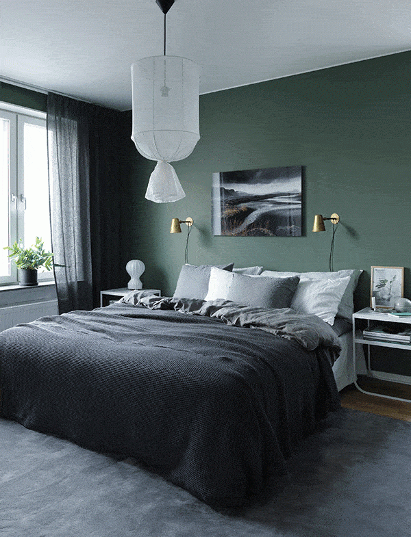 21 dark green bedroom ideas for a fresh and moody effect - COCO LAPINE DESIGNCOCO LAPINE DESIGN