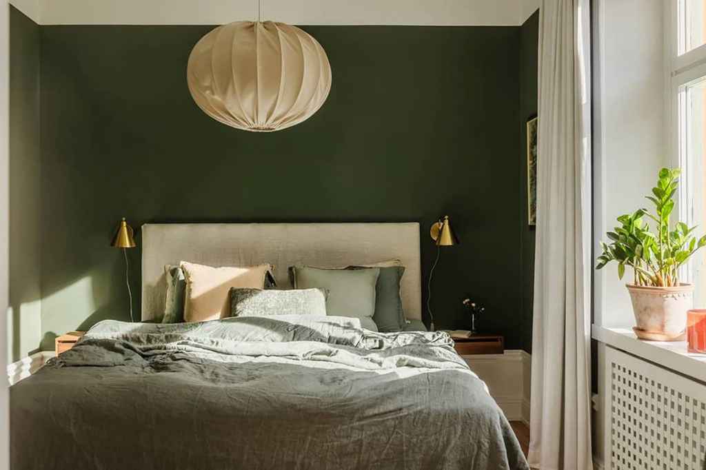 21 dark green bedroom ideas for a fresh and moody effect - COCO LAPINE DESIGNCOCO LAPINE DESIGN