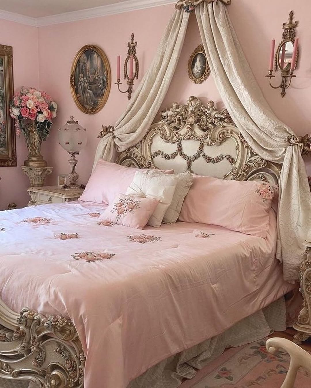 21 Vintage Princess Aesthetic Bedroom Ideas That Bring Fairy-Tale Charm to Life
