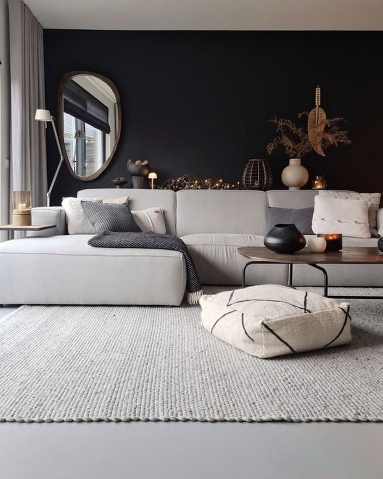 25 Black Living Room Ideas That Are Nothing Short Of Striking