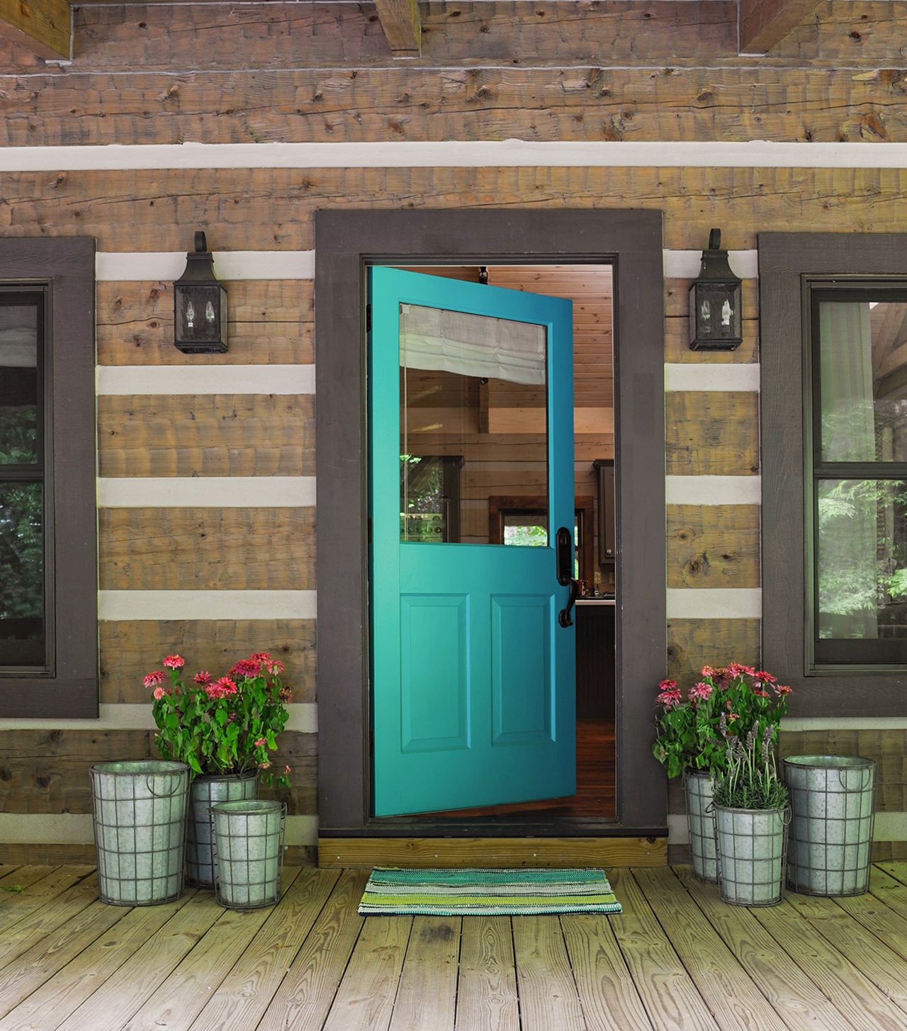 35 Colorful Front Door Ideas That Will Seriously Up Your Curb Appeal