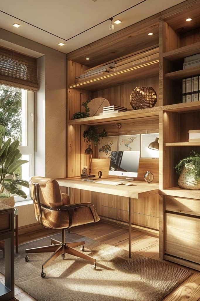 50+ Office Built-In Ideas To Maximize Your Workspace Efficiency