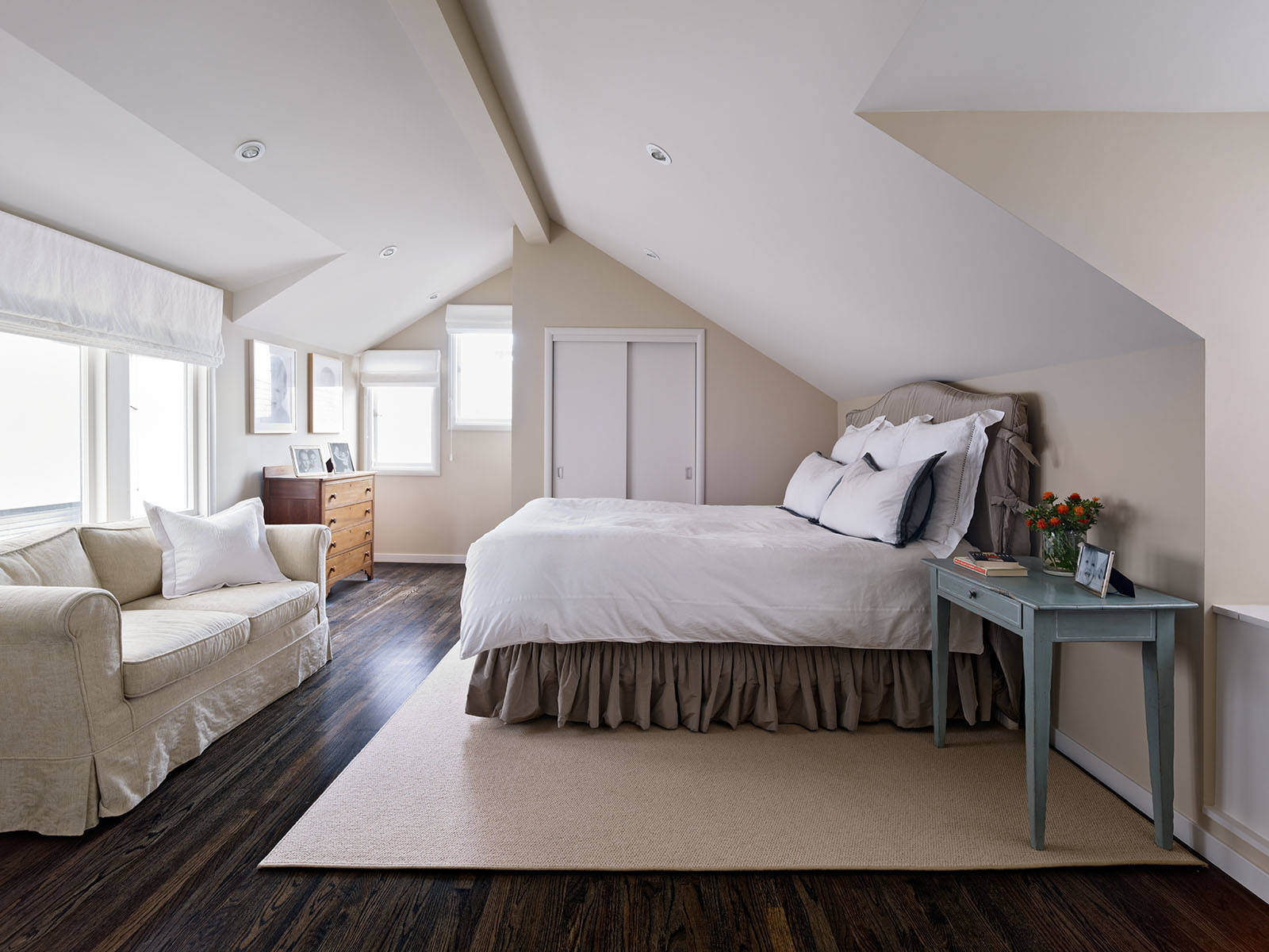7 Decorating Tips for an Attic Bedroom Sanctuary