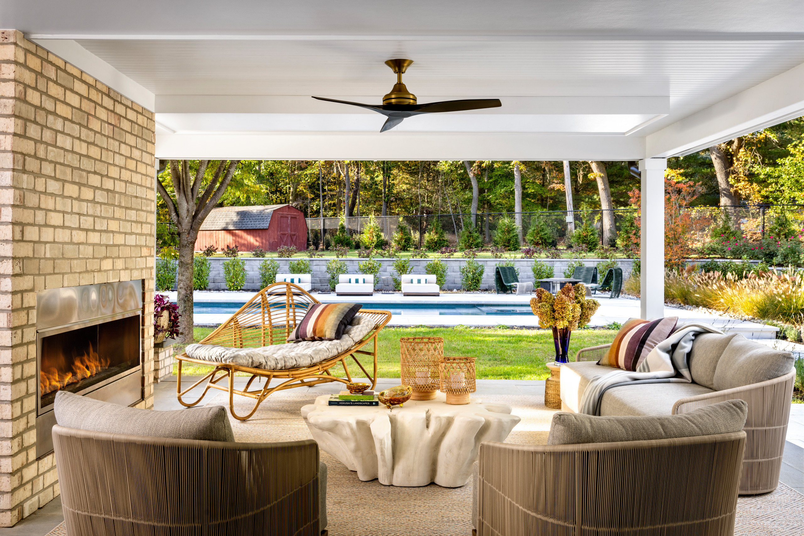 9 Comfy Covered Patios for Lounging and Entertaining