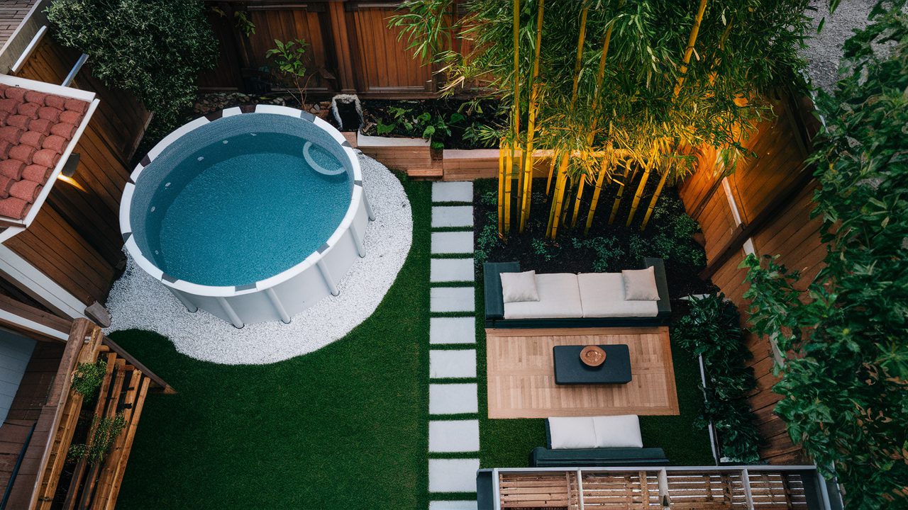 Above Ground Pool Ideas on a Budget - Artificial Turf Supply