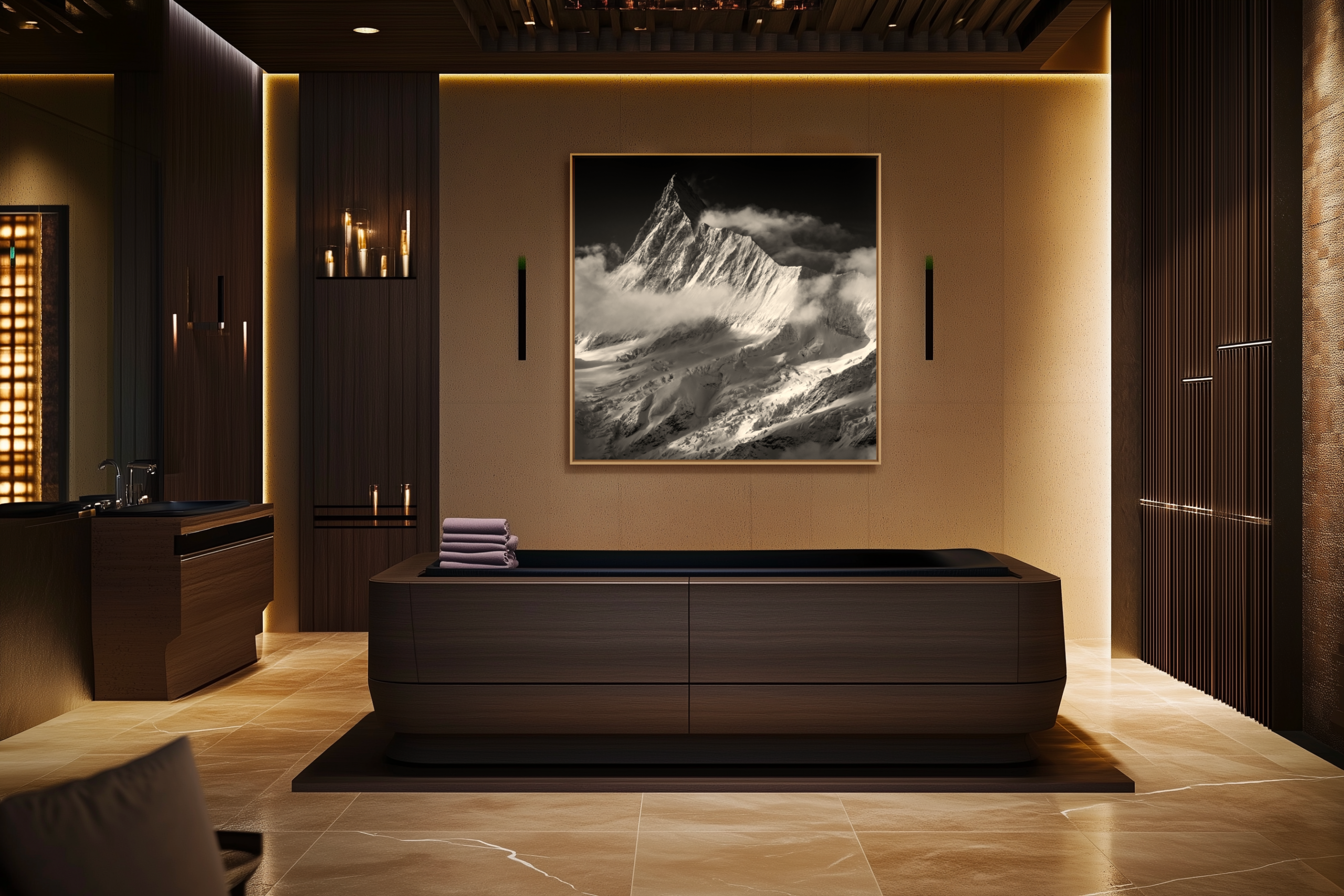 Alpine-style spa decor | 5 tips