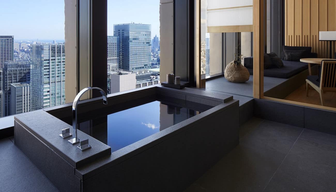 Aman Tokyo - Suite Bathroom - THE MILLIARDAIRE