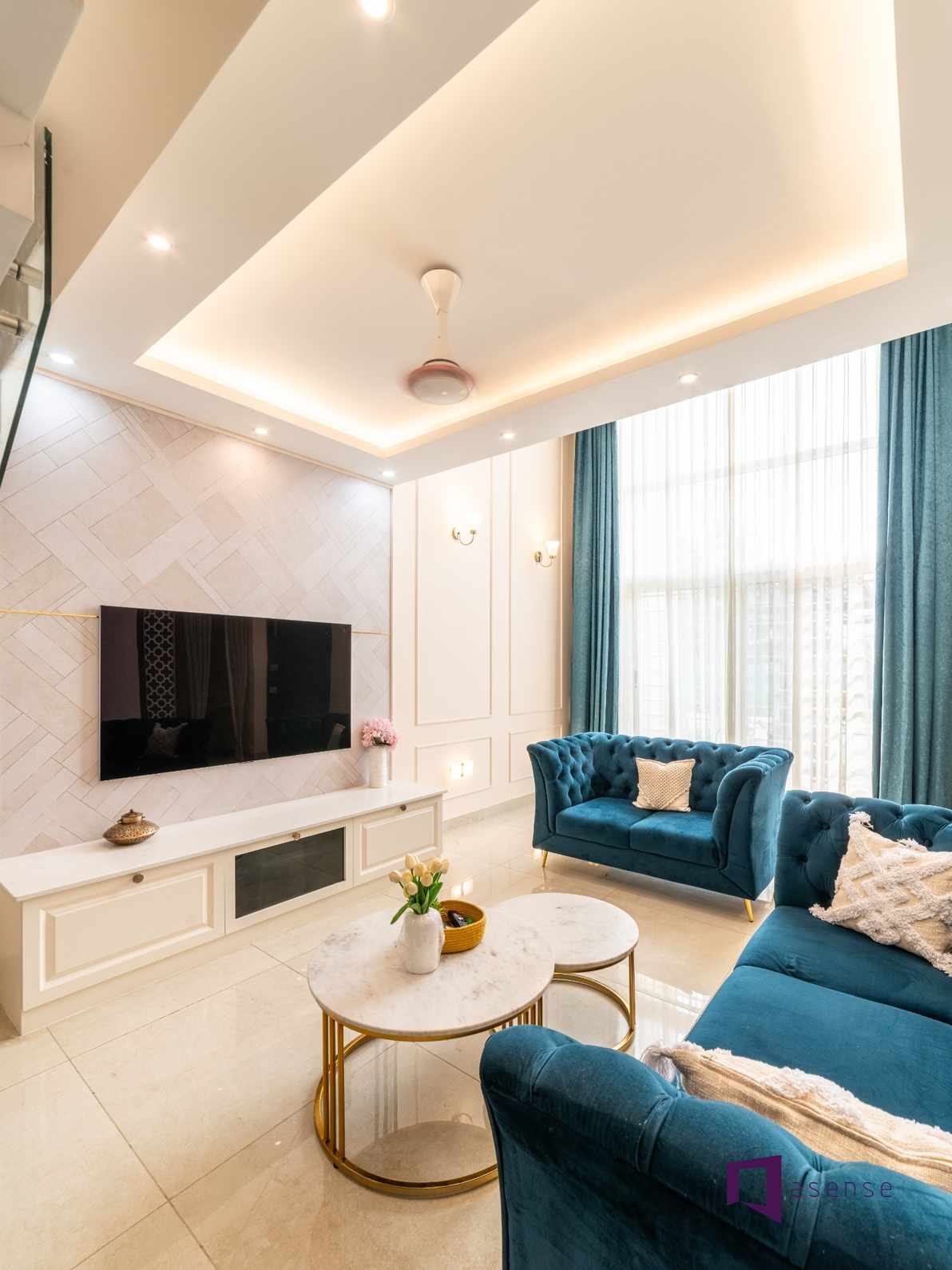 Asense | How to Choose the Best False Ceiling Design for Your Living Room