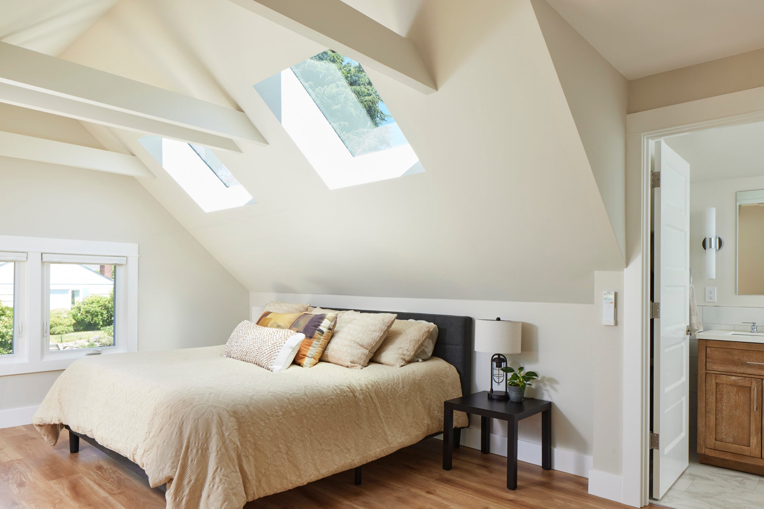 Attic Skylight Suite with Dormer Addition - Model Remodel