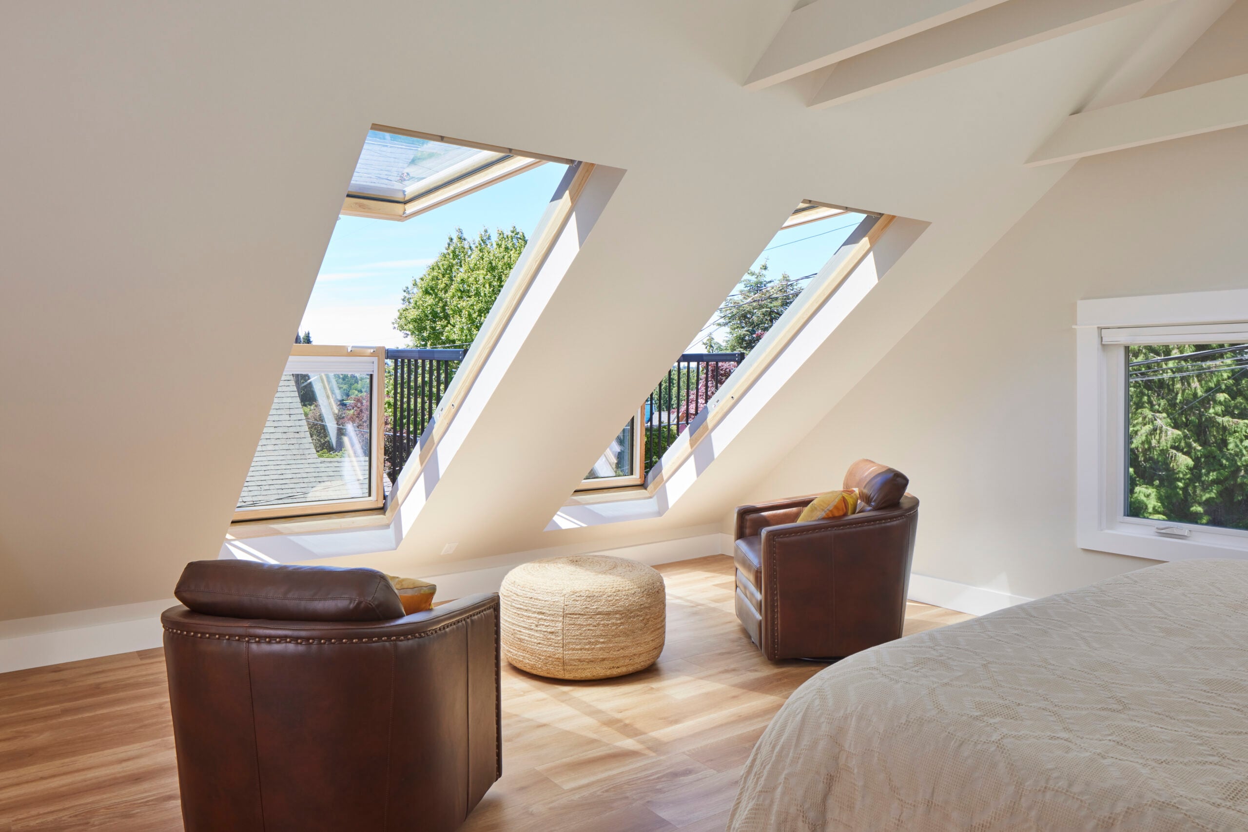 Attic Skylight Suite with Dormer Addition - Model Remodel