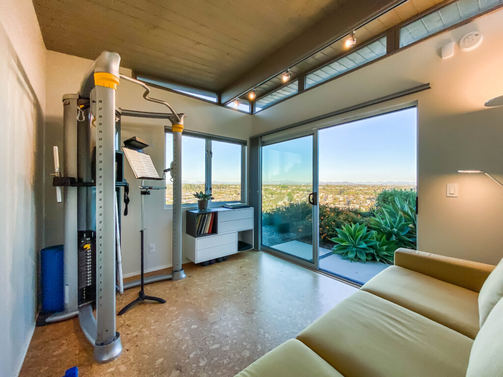 Backyard Home Gym Shed Ideas | Modern Shed Fitness Studio