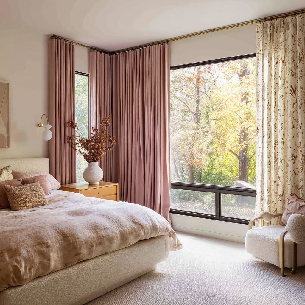 Bedroom Corner Window Ideas With Smart, Stylish Design Tips