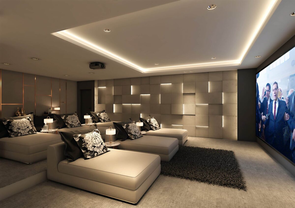 Bespoke Home Cinema in Cheshire - Hestiasl