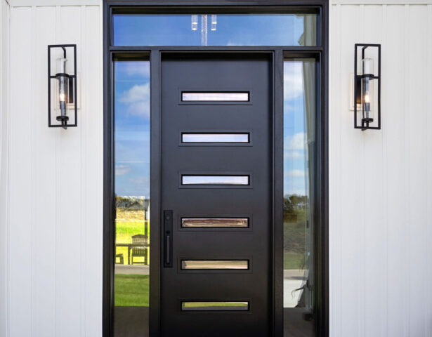 Black Home Exterior Products Accentuate Exterior Design