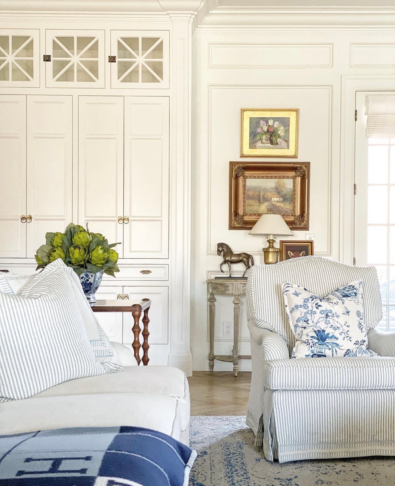 Blue and White Chinoiserie - The Coastal Oak