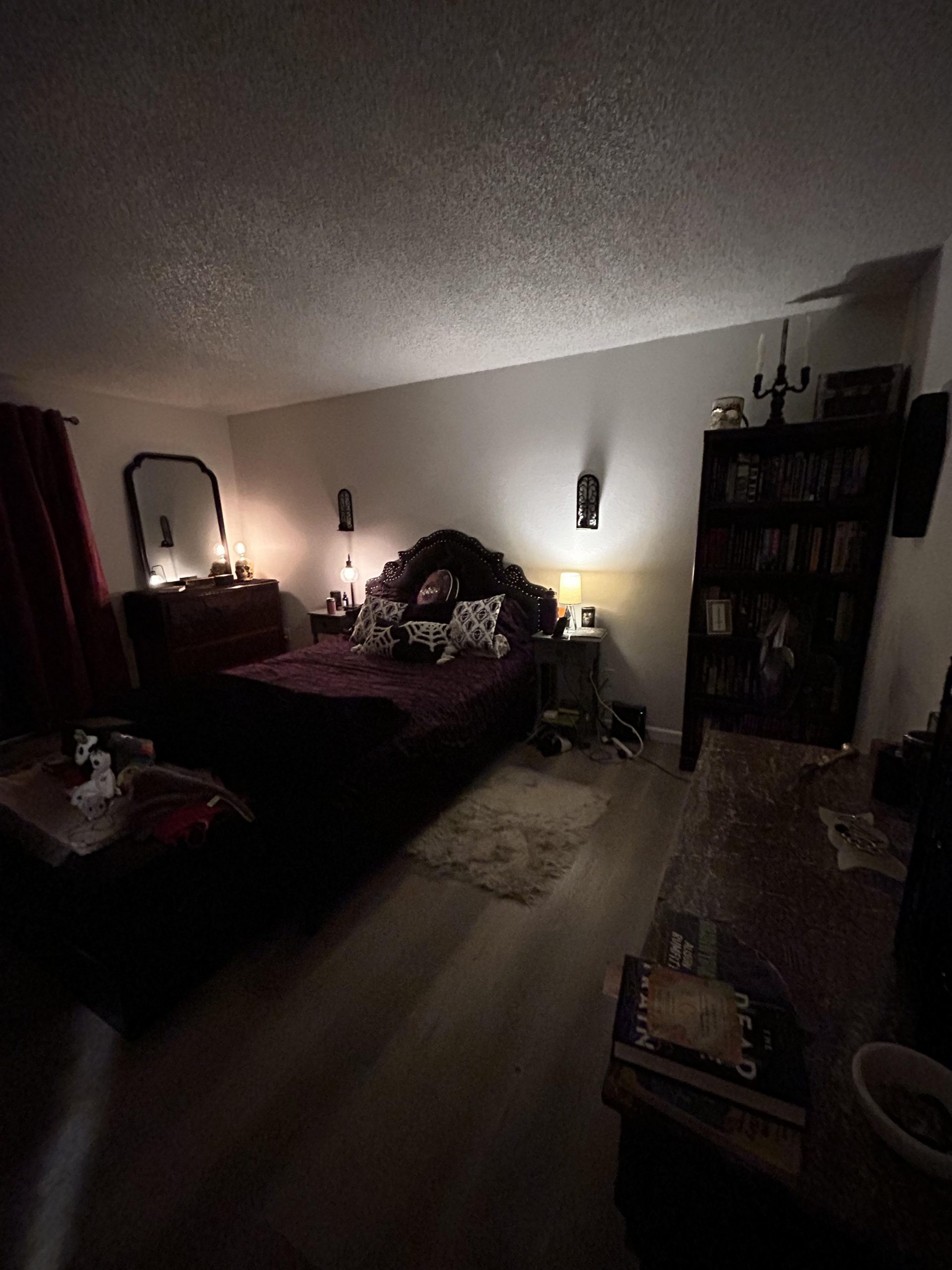 Cozy gothic bedroom OC : r/CozyPlaces