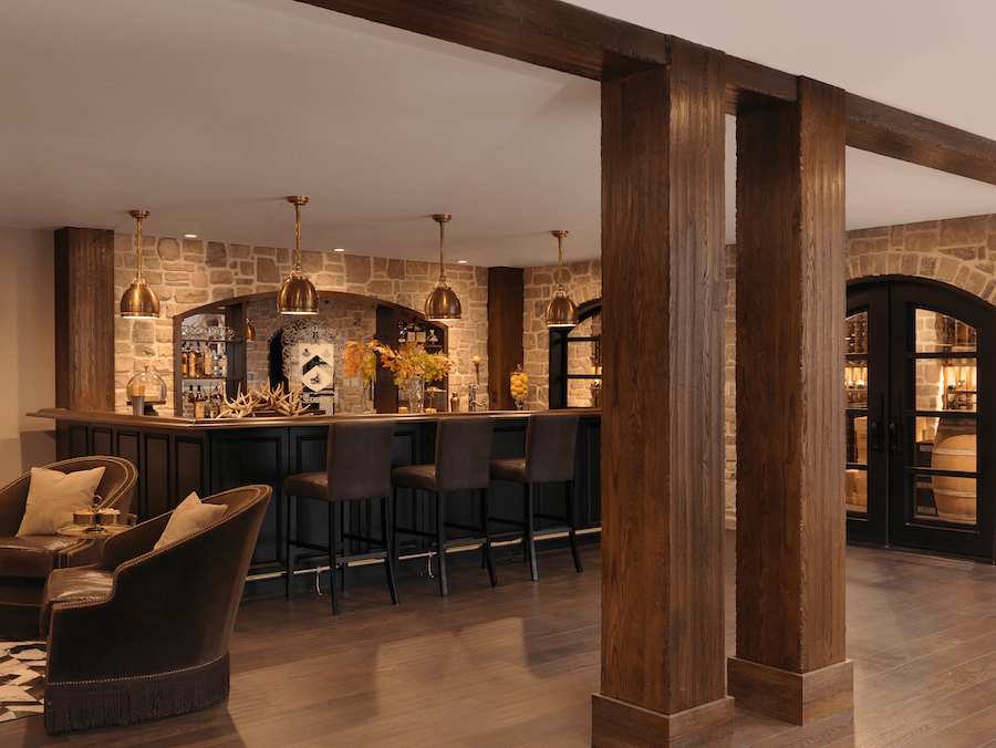 Custom Home Bar Designs - Beck/Allen Cabinetry