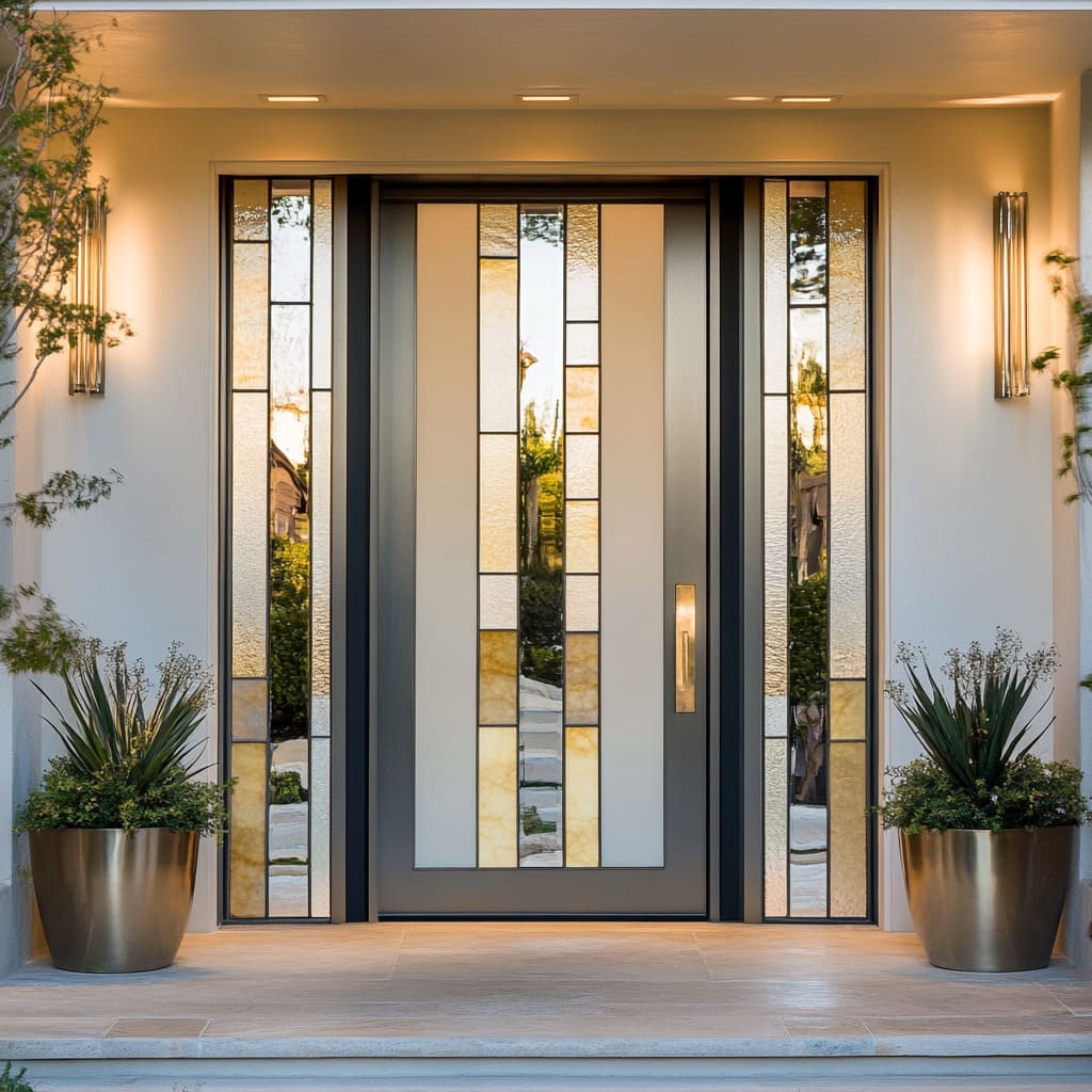Custom Stained Glass Front Doors: Crafting a Unique Entry