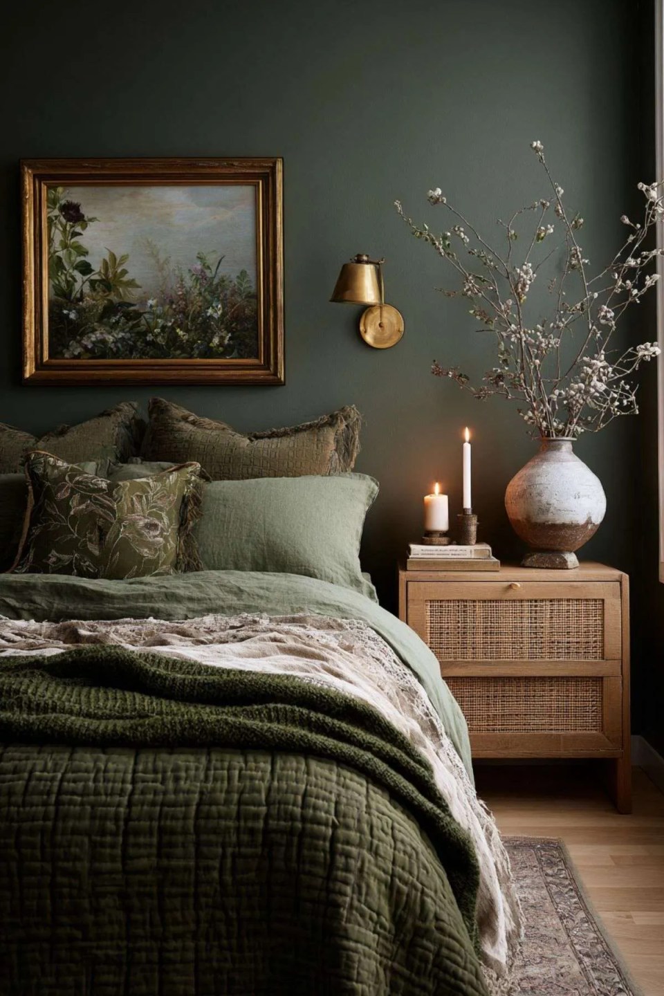 Dark Green Bedroom Ideas - 10 Tips for Designing a Tranquil Space - Melanie Jade Design