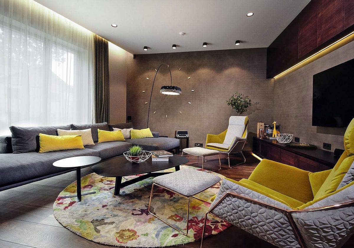 Decorating in Style with Natural Earth Tones: Private Home in Latvia