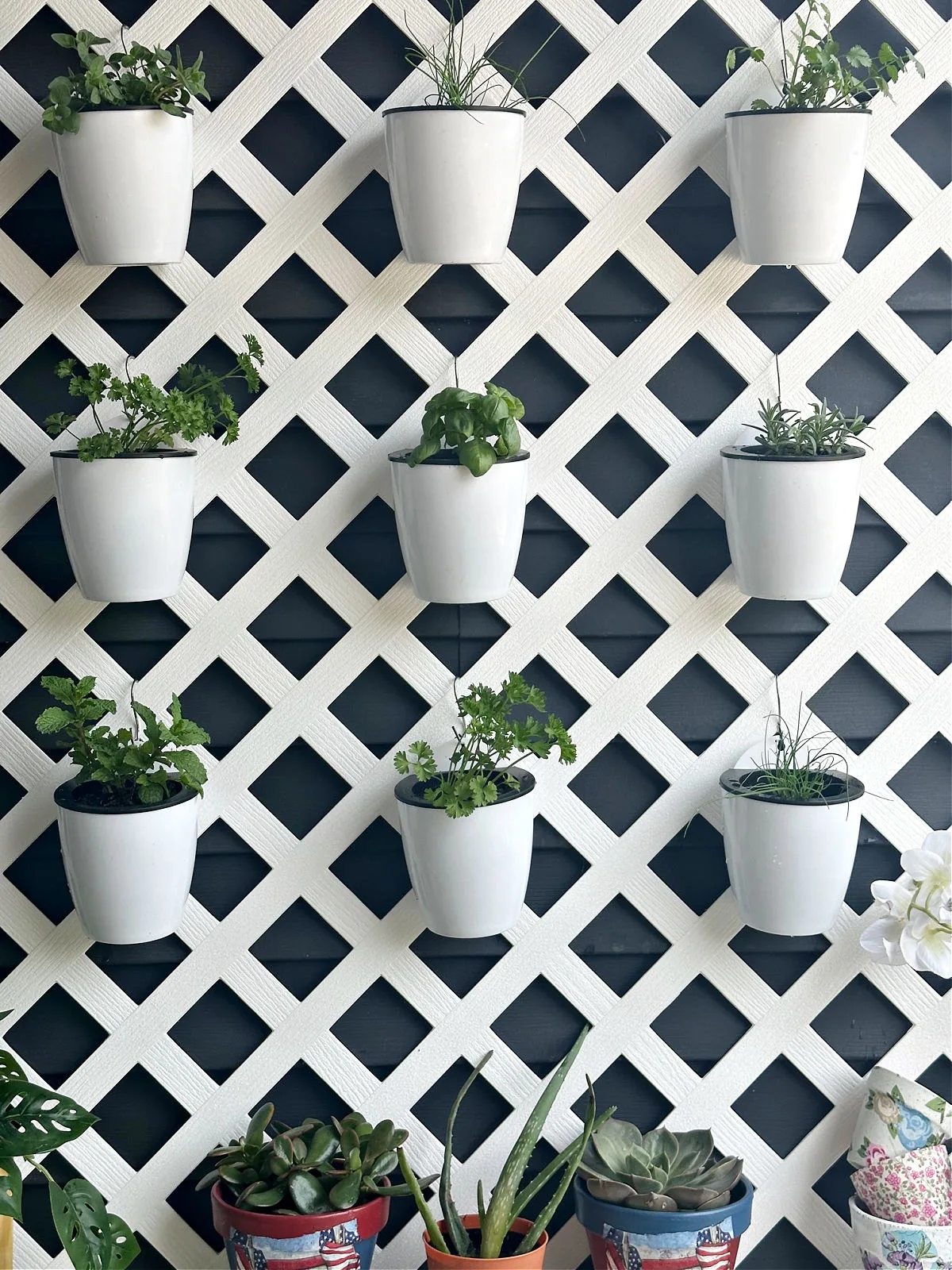 DIY Vertical Herb Garden Perfect For Small Spaces