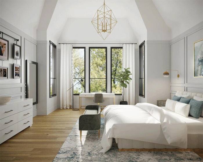 Elegant Luxury Master Bedroom Design