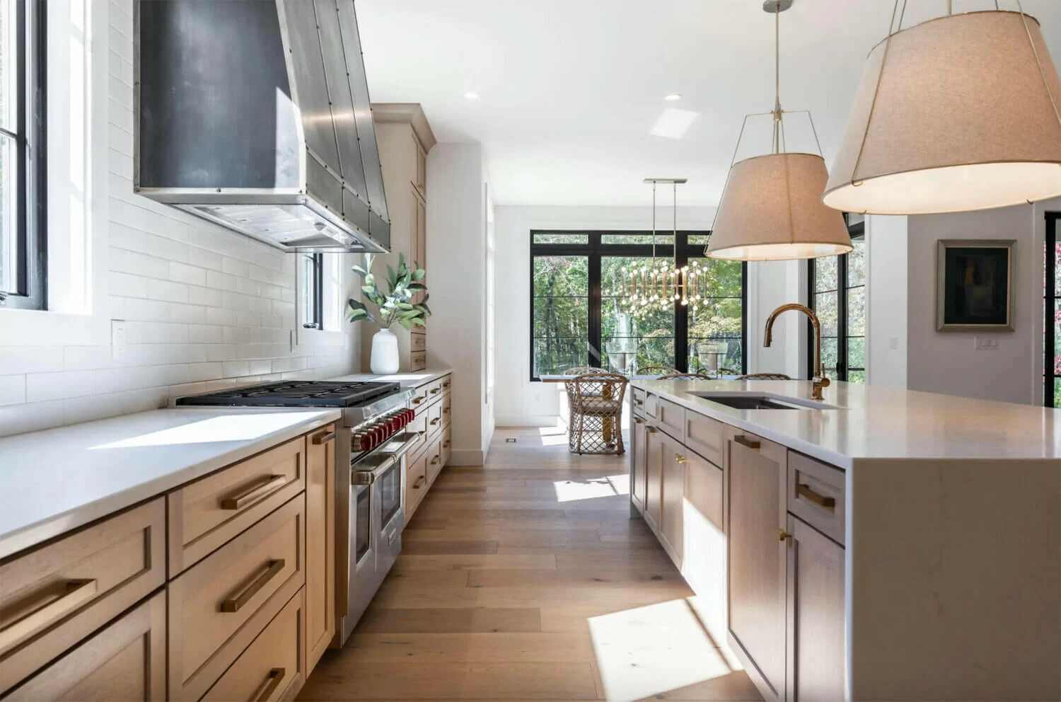 Extraordinary White Oak Kitchen with a Modern Farmhouse Vibe - Dura Supreme Cabinetry