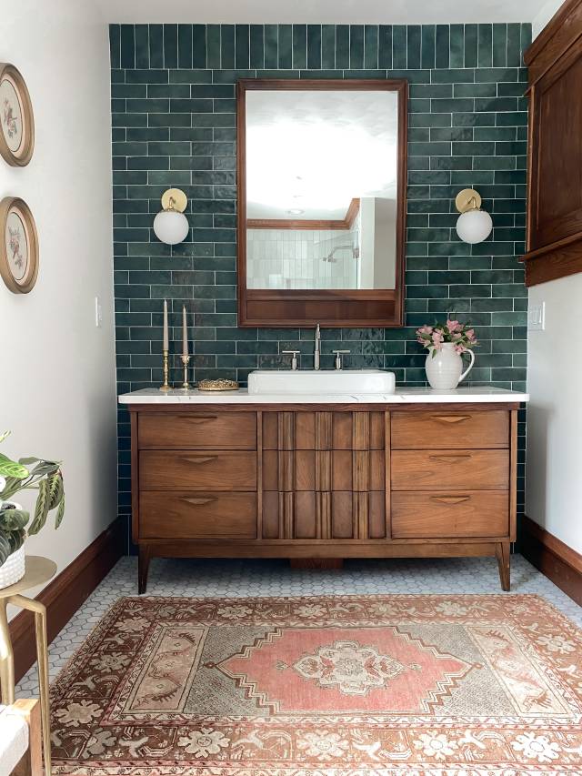 Green & Gorgeous: Ideas for a Lush Bathroom | Bedrosians Tile & Stone