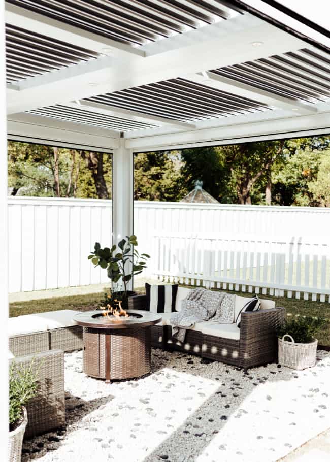 How To Add Entertaining Space To the Backyard - Thistlewood Farm