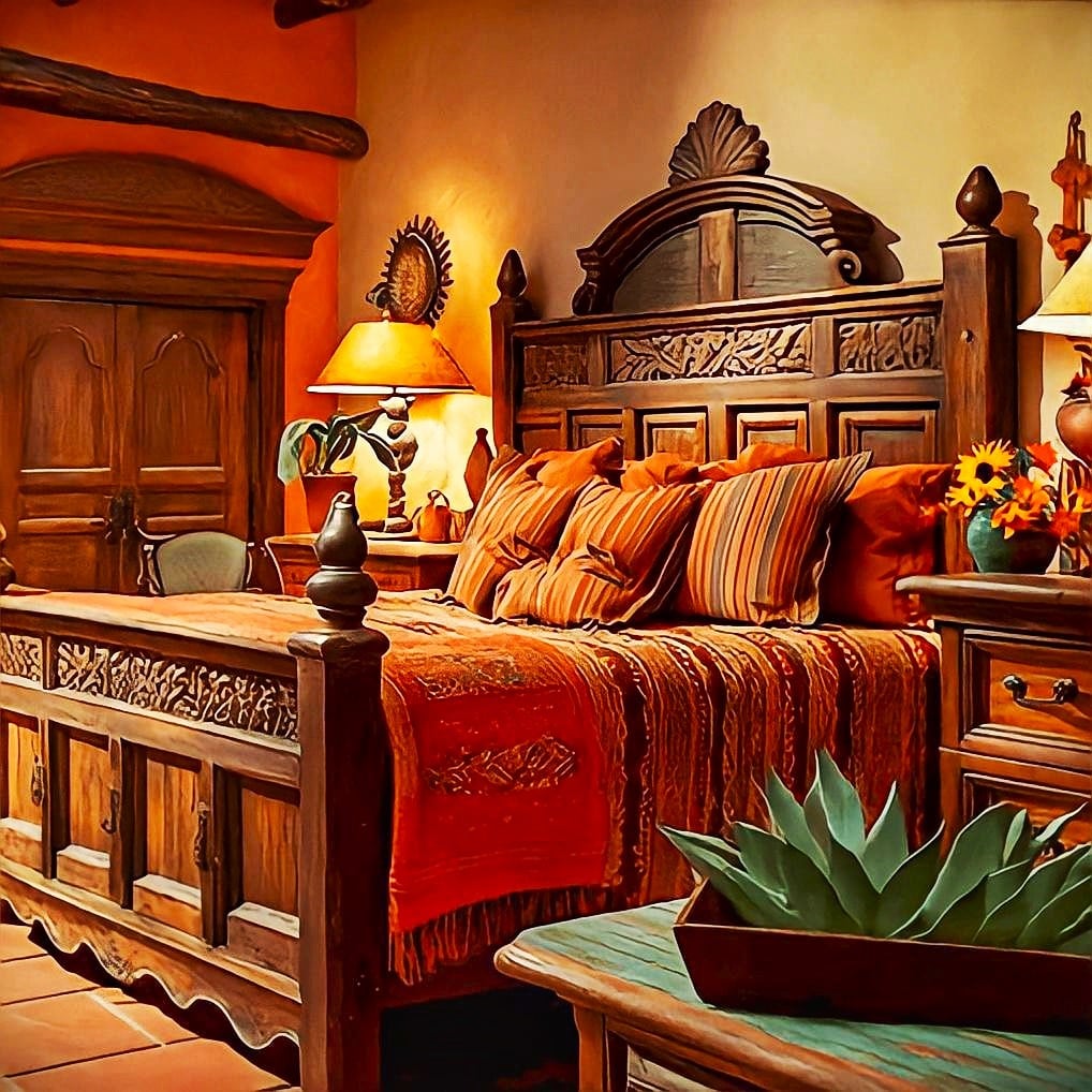 How To Create A Mexican-Style Bedroom - Glory of the Snow