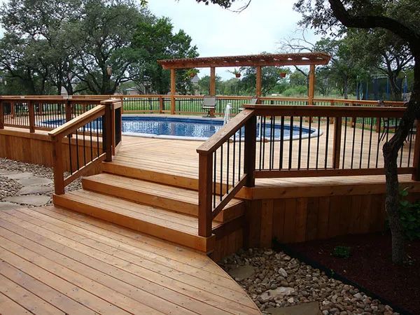 How to Design a Pool Deck - Freedom Fence and Home