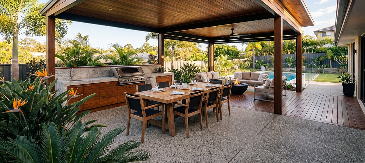 How to Design Your Brisbane Outdoor Space for Entertaining | Brizscapes