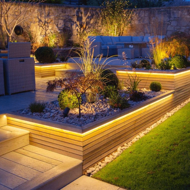 How to Use Outdoor LED Strip Lights to Brighten Your Backyard - Birddog Lighting
