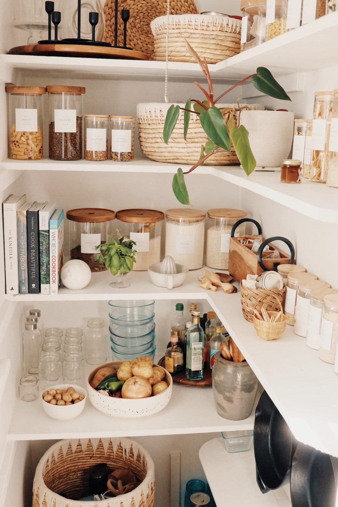 Ideas and Inspiration to Create a Beautiful Pantry! - Organized Inspiration